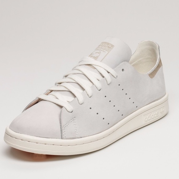 adidas Stan Smith Decon White White Green - Unisex Sportschuhe