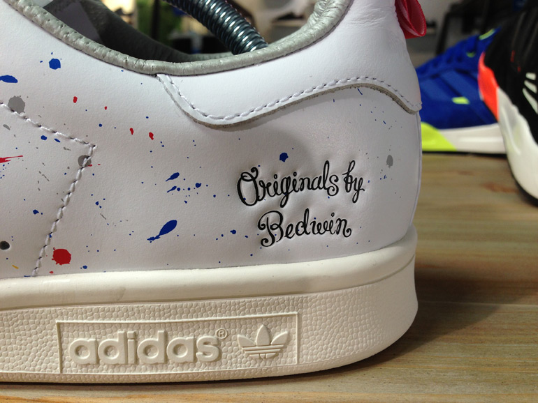 stan smith femme tache peinture