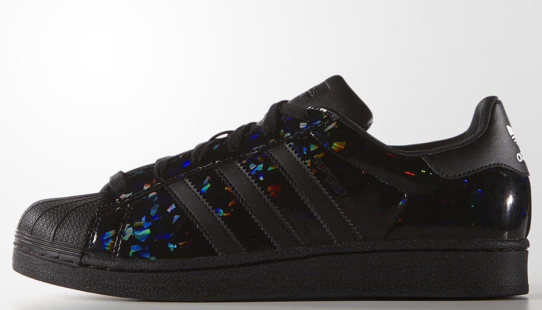 adidas superstar femme noir paillette