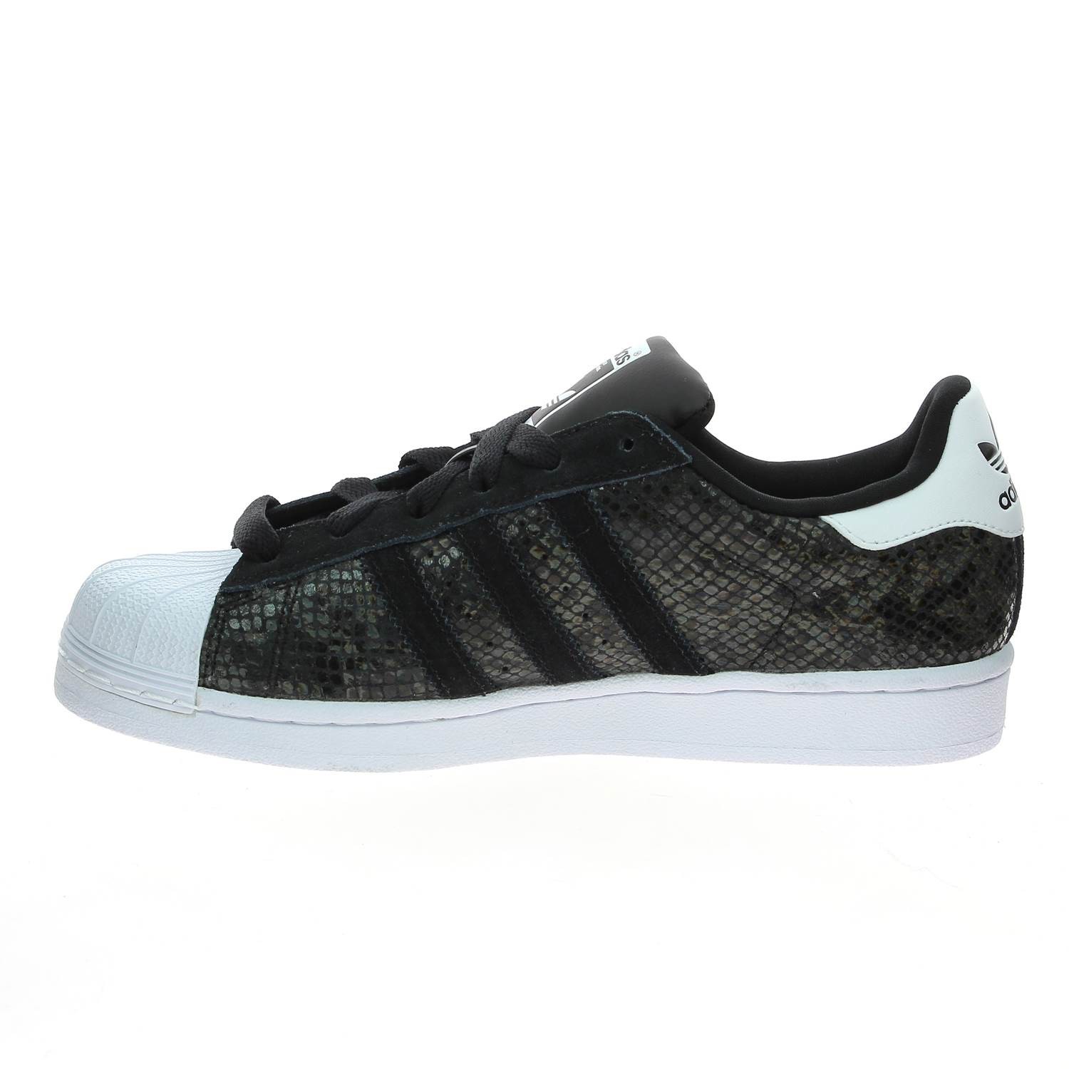 adidas superstar blanche croco